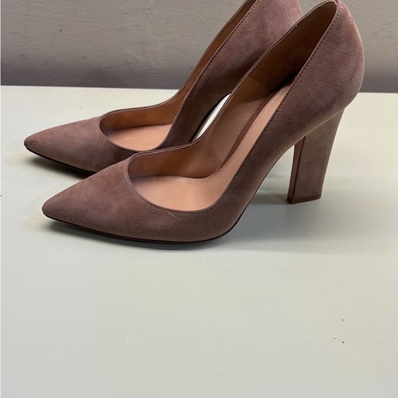 Gianvito Rossi Brown High Block Heel Pumps - Picture 12 of 12